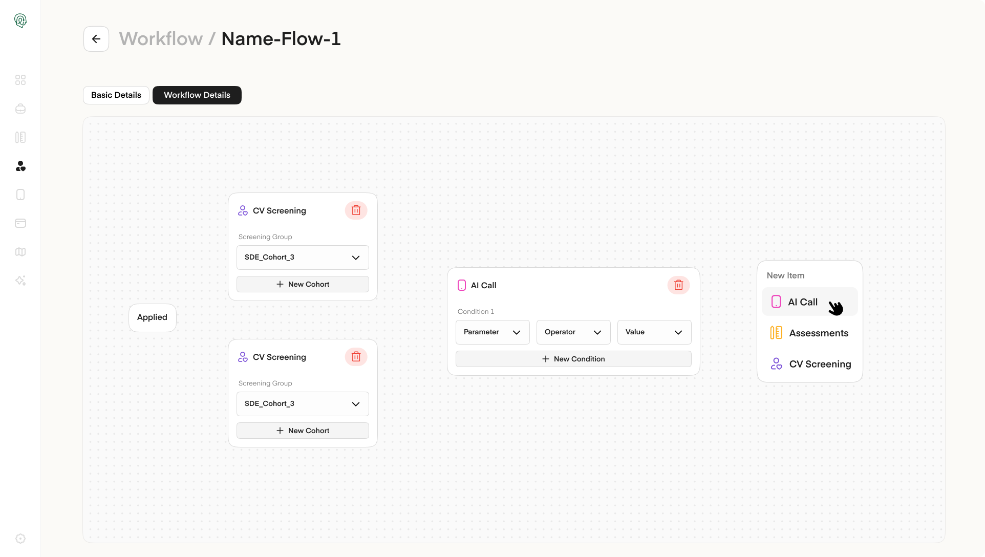 DasshAI Platform Interface