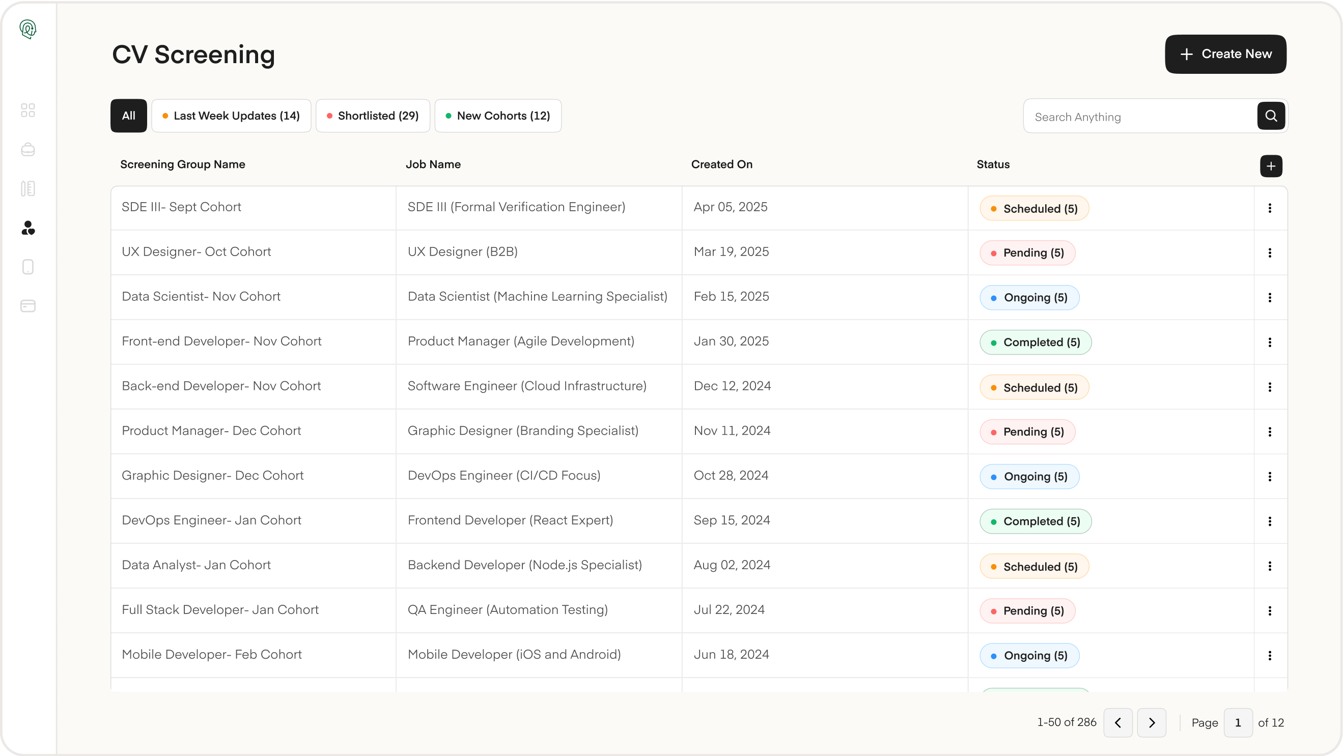 Automatically scores resumes based on JD & requirements